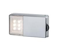 Paulmann SnapLED Luminaire pour armoire LED avec rouleau glisseur LED LED intégrée 0.33 W blanc chaud argent