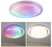 Paulmann Rainbow Plafonnier LED ø48,5 cm - chrome Ce luminaire comporte des modules à LED prémontés de classes énergétiques A A++, A+, A