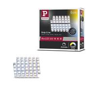 Paulmann 70550 Ruban LED MaxLED 500 2,5 m 1375 lm IP44, avec 1x16 W dimmable, Tunable White, commande de lumière blanche, argent, ruban LED, matière plastique, 2700 K