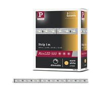 Paulmann 70581 Function MaxLED 500 Bande 1m, 2700K blanc chaud, 7W 24V, Argent