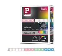 Paulmann Ruban LED MaxLED RGBW 70634 – Extension 1 m 24 V avec connecteur mâle RVB, blanc chaud 1 pc