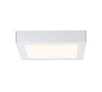 Paulmann 70645 WallCeiling Lunar Panneau LED, 225x225mm, 15,4W, 230V, Blanc mat, Alu