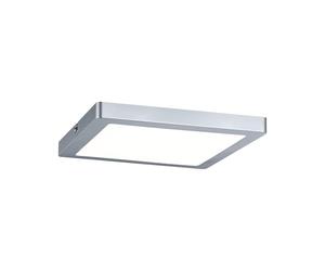 Paulmann 70935 Panneau LED Atria carré incl. 1x16 watts éclairage de plafond Chrome mat plafonnier plastique éclairage de salon 4000 K