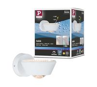 Paulmann 70946 plafonnier LED WallCeiling Sabik IP44 230 V rond incl. 1x9 / 1x4 watts gradable plafonnier Blanc dépoli plastique 2700 K