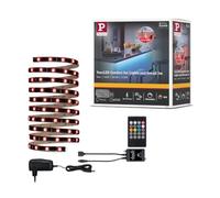 Paulmann Ruban LED YourLED Strip 3 m RGB 40 LEDs/m 17,8W 18VA Noir changement géré par la musique