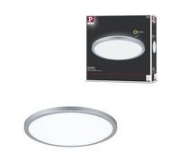 Paulmann Plafonnier LED Atria Shine 71005 – 16 W 4000K Blanc neutre Chrome mat Ø293 mm