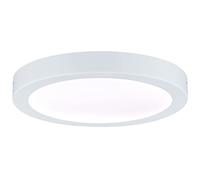 Paulmann 71021 panneau LED Abia 300 mm rond blanc lumière du jour Blanc panneau lumineux synthétique Panneau de plafond 4000 Kelvin