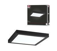 Paulmann 71026 panneau LED Abia 300x300 mm carré blanc lumière du jour Noir panneau lumineux synthétique système d'éclairage 4000 Kelvin