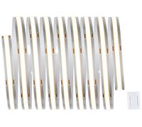 Paulmann Ruban LED MaxLED 500 71047 – Kit complet 2,5m 15W 1250lm 2700K gradable, argent plastique