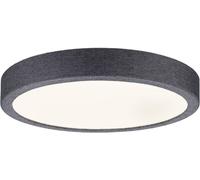 Paulmann - Panneau Led Ã30 Cm - Cosara - Gris Foncã© - Gris Gris