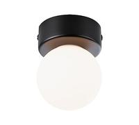 Paulmann 71068 Plafonnier Selection Bathroom Gove IP44 G9 230V Max. 20W gradable Noir Mat, Satin luminaire de Salle de Bain