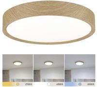 Paulmann 71085 Tega Plafonnier LED LED 22.5 W bois