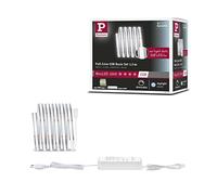Paulmann 71127 MaxLED 1000 Strip LED Full-Line COB 18W 1280lm/m 528LEDs/m gradable 1,5 m Argent plastique 6500K bande LED extensible