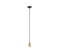 Paulmann Luminaire en suspension Ravi IP44 E27 max. 60W Noir mat/Doré gradable