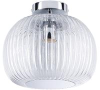 Paulmann 71142 Ruya Plafonnier E27 verre, chrome