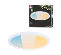 Paulmann 71275 Panneau LED Atria Shine IP44 rond 298mm 14,8W 2250lm 3000-6500K Blanc