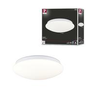 Paulmann 75407 Plafonnier LED Leonis II Détecteur de mouvement crépusculaire (HF) IP44 3000-5700K 1750lm 230V 16,5W Blanc