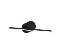Éclairage de miroir LED Sava IP44 3000K 250lm 230V 4,2W Noir mat Noir mat