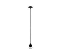 Paulmann 76990 Luminaire en suspension LED Luia IP44 GU10 max. 10W Satin, Noir éclairage de salle de bain - luminaire sans ampoule