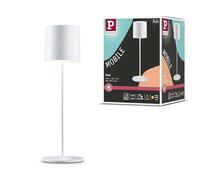 Luminaire rechargeable Tuni IP44 gradable 2700K Blanc dépoli Blanc dépoli G