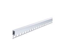 Paulmann 78403 LumiTiles Profilé encastrable strip LED Top avec diffuseur 2m Alu anodisé, satin Protection projections eau Alu Éclairage salle de bain