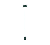 Paulmann Suspension Neordic Tilla – 1x E27 max. 60 W, sans ampoule – Vert métal
