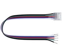 Paulmann 78465 Connector RGBW Slim Feed 12mm Longueur de câble: 0.21 m 24 V (L x l x H) 0.215 x 14 x 5.5 mm 1 pc(s)
