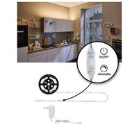 Paulmann Ruban LED SimpLED 78955 – Set complet 24 V connecteur mâle 1,5 m blanc chaud 1 pc