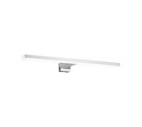Paulmann Plafonnier LED Evie 78938 – éclairage miroir IP44 400 mm 8W 3000K chrome, plastique