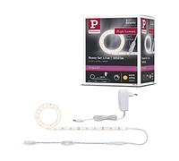 SimpLED Power Strip LED Blanc chaud avec Dimm/Switch Kit complet 1,5m revêtue 17W 1100lm/m 72 LEDs/m 3000K 24VA Blanc G