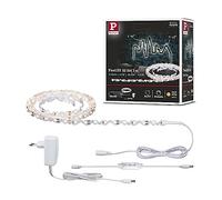 Paulmann Kit de base FlexLED 3D 78962 – bande LED 3 m, 8 W gradable, 3000 K, Blanc