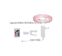 Paulmann 78966 Kit de base Strips LED FlexLED 3D 5 m RGB incl. 1x26 watts gradable bande lumineuse Blanc barre lumineuse plastique bande LED