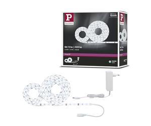 Paulmann 78976 Function SimpLED Kit ruban 7,5m blanc lumièrejour 20W 230/12V DC blanc métal plastique
