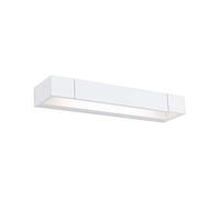 Paulmann 79515 plafonnier LED applique Lucille IP44 gradable éclairage plafond Blanc, éclairage salon Alu