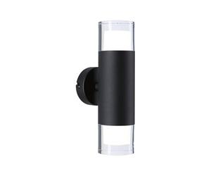 Paulmann 79560 Selection Bathroom Mur et Plafonnier Kame IP44 3000K 2x460lm 230V 2x4W Noir signal