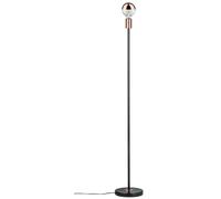 Paulmann 79614 Neordic Nordin Lampadaire, max. 1x20W, E27, Noir/Cuivre mat, 230V, Marbre/Métal