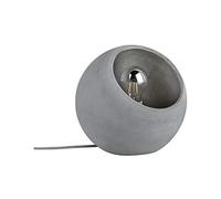 Lampe à poser neordic ingram - 20w - e27 - 230v - gris - béton - dimmable - sans ampoule - fait main Gris