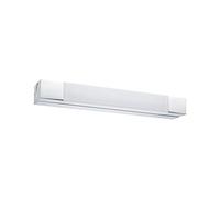 Paulmann 79714 plafonnier LED éclairage miroir Quasar incl. 1x7,5W IP44 éclair. plafond Chrome, Blanc éclair. salon Métal, Acryl éclair. couloir 3000K