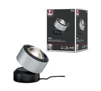 Paulmann Lampe à poser Lento – LED 1x3,5W dimmable – Noir