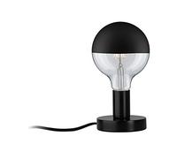 Neordic Lampe à poser Haldor E27 max. 60W Noir Métal Noir G