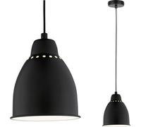 Paulmann 79763 Luminaire à suspendre E27 noir
