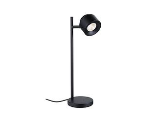 Paulmann 79777 Puric Pane Lampe de table LED à 3 niveaux avec 1 ampoule 5,5 W à intensité variable Noir métal plastique 2700 K