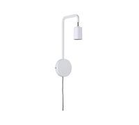 Paulmann 79811 Liseuse murale Calvani max. 40 watts Lampe de lecture murale Blanc Éclairage de lecture Métal Éclairage mural E27