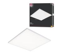 Paulmann 79818 Panneau LED Velora carré incl. 1x34 watts Éclairage de plafond Blanc dépoli Panneau lumineux Métal Luminaire de plafond 3000 K