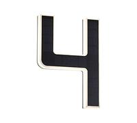 Paulmann Solaire-Lumière de numéro de maison LED, 4 Ce luminaire comporte des modules à LED prémontés de classes énergétiques A A++, A+, A