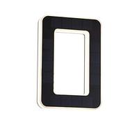 Paulmann 79851 Eclairage solaire pour numéro de maison 0.20 W blanc chaud noir