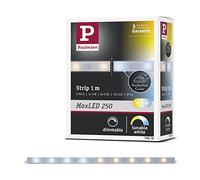 Paulmann 79878 MaxLED Bande lumineuse à LED 250 Blanc tunable Protection IP44 1 m 2700 K