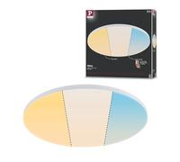 Paulmann 79894 panneau LED Velora rond 600 mm 4000lm White Switch Blanc rond plafonnier Métal 3000 K