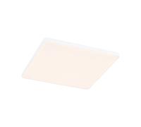 Paulmann 79949 panneau LED panneau encastré Veluna VariFit Edge 200x200mm carré Blanc chaud Blanc synthétique système d'éclairage 3000K