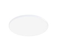 Paulmann Panneau encastré LED Veluna Edge rond 160 mm IP44 12W 1100 lm 4000K gradable blanc